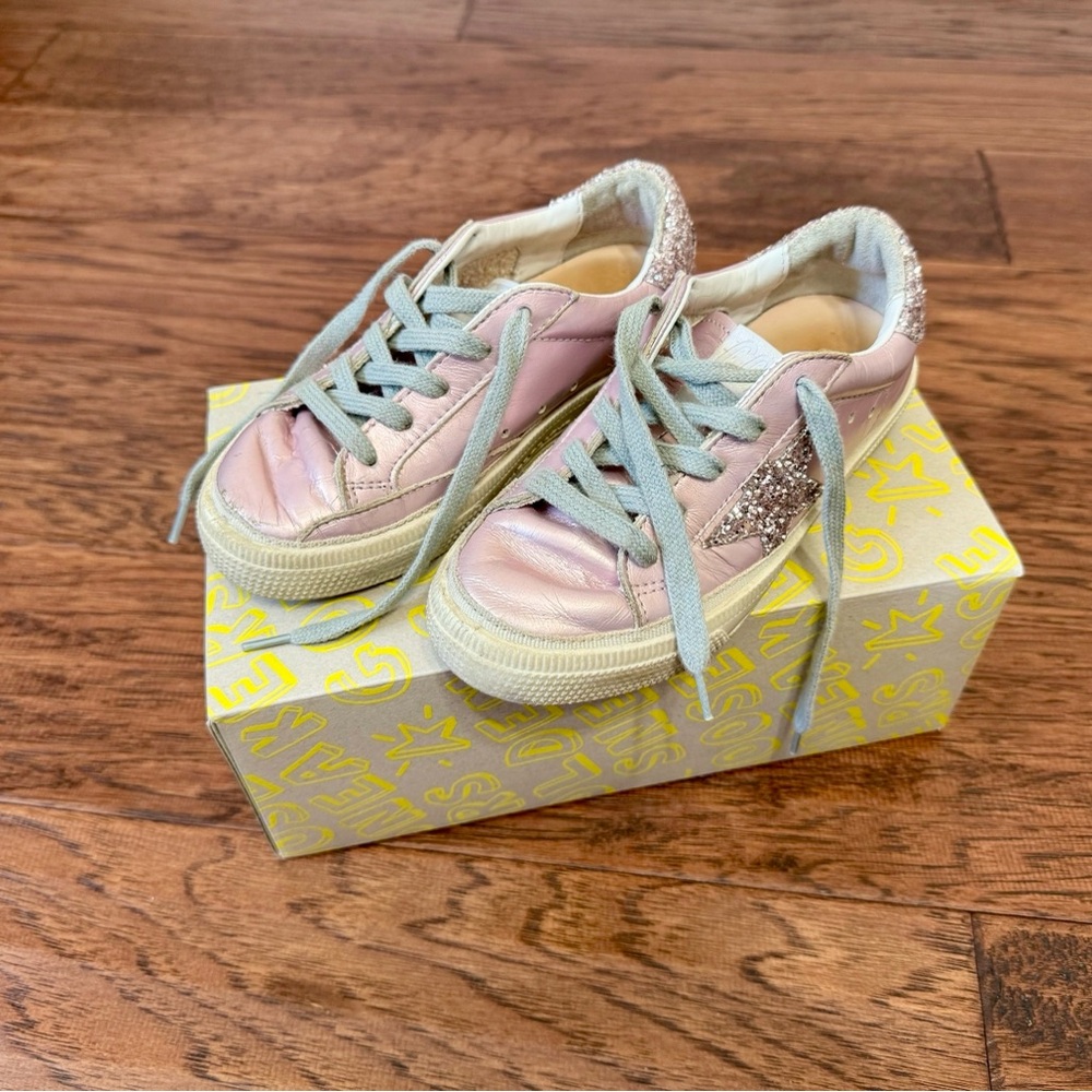 Golden Goose Kids Superstar glitter-detail sneakers - Picture 8 of 13